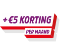 Heb je Ziggo tv en internet? Dan krijg je 5 euro korting op Smart, Red en Black!