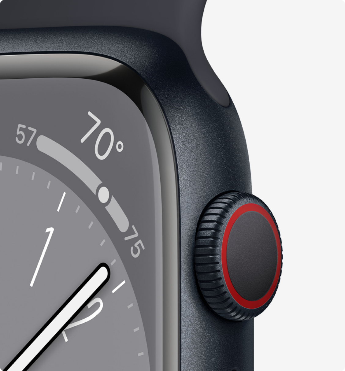 Apple Watch Series 8 zijkant
