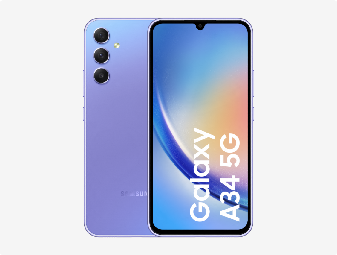 Samsung Galaxy A34 design