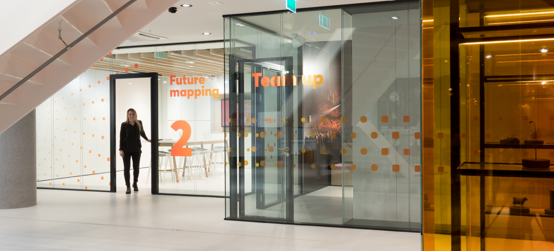 Het experience center van Vodafone Business