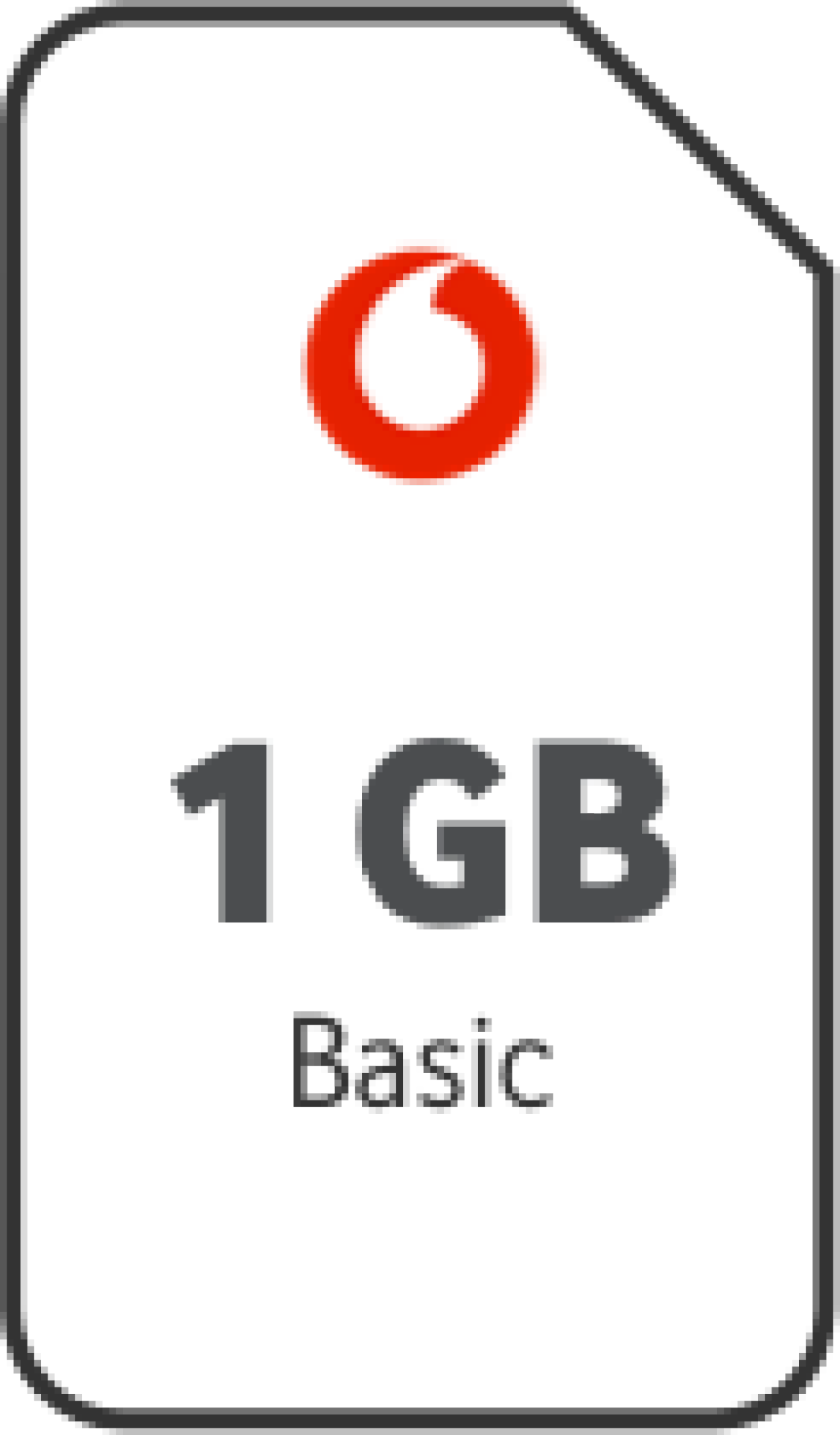 Simkaart 1 GB