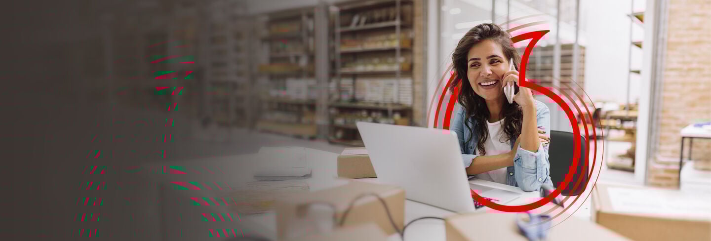 Zakelijk internet van Vodafone Business, razendsnel en betrouwbaar