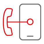 Vast bellen met mobiel Vast bellen met mobiel