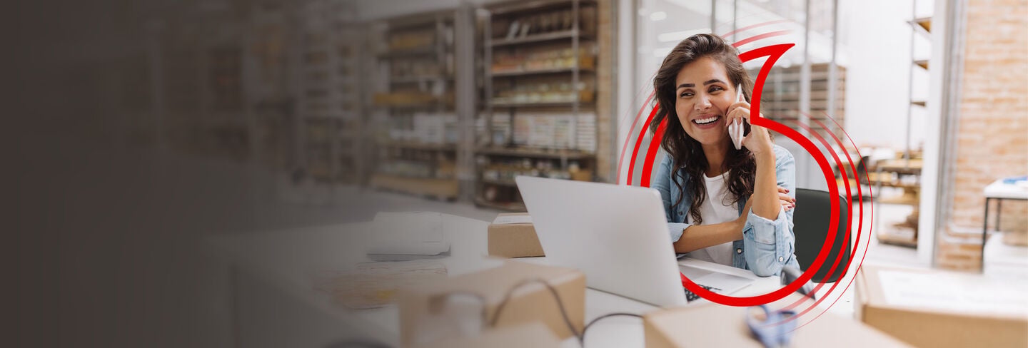 Zakelijk internet van Vodafone Business, razendsnel en betrouwbaar